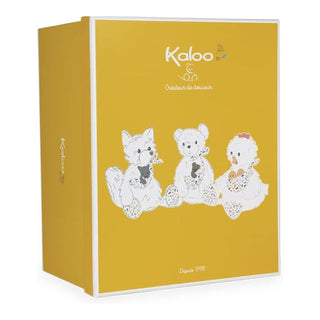 Kaloo Linoo Papa Oscar Daddy Bear Soft Toy 35cm | Plush Dad & Baby Bear Cub Toys