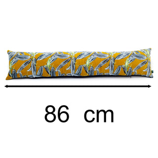 Ebon Wilds Saffron Draught Excluder | Exotic Lizard Door Draft Excluder - 88cm