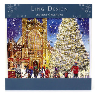 Bath Abbey Christmas Advent Calendar | Monastery Advent Calendar - 23cm