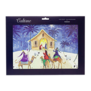 We Three Kings Christmas Advent Calendar | Nativity Advent Calendar - 36x27cm