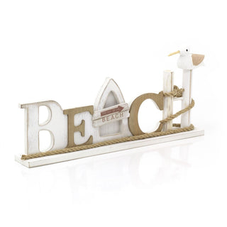 Beachy Signage | Shabby Chic & Nautical Wooden Plaques, Freestanding Decorations