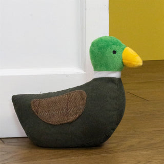 Billy Mallard Duck Doorstop | Novelty Fabric Duck Door Stop 1.4kg - 27cm