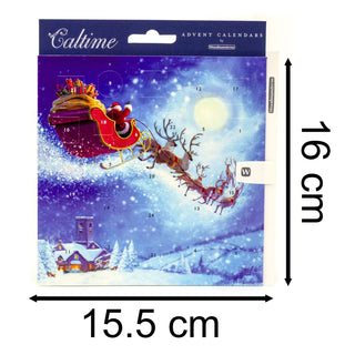 Christmas Deliveries - Christmas Advent Calendar Greetings Card & Envelope