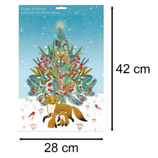 Beneath the Tree Christmas Advent Calendar | Traditional Picture Advent Calendar