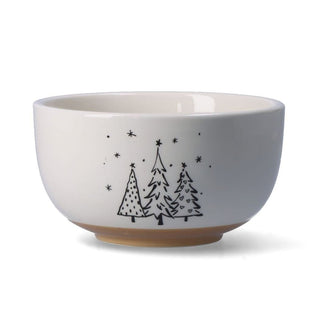 Ceramic Christmas Tree Bowl | Perfect for Snacks, Nibbles, or Desserts - 12cm