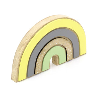 Children's Wooden Rainbow Ornament | Kids Rainbow Decoration for Nursery & Room