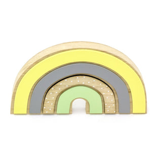 Children's Wooden Rainbow Ornament | Kids Rainbow Decoration for Nursery & Room