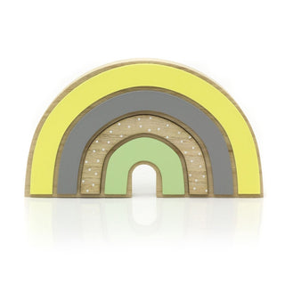 Children's Wooden Rainbow Ornament | Kids Rainbow Decoration for Nursery & Room