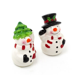 Christmas Snowman Salt & Pepper Pots | Festive Novelty Salt & Pepper Shakers