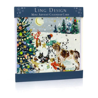 Christmas Time - Christmas Advent Calendar | Advent Greetings Card & Envelope