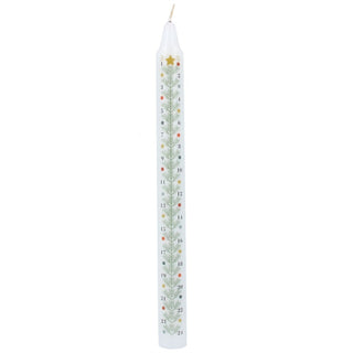 Christmas Tree Christmas Advent Candle | Advent Christmas Candle - 23cm