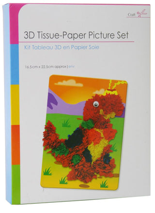 Create Your Own 3D Tissue Picture Set ~ Dinosaur