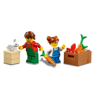 Lego 60287 Tractor | Lego City Farm Set with Farmer and Daughter Minifigures