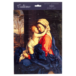 Madonna & Child Christmas Advent Calendar Religious Advent Calendar 32.5x24.5cm