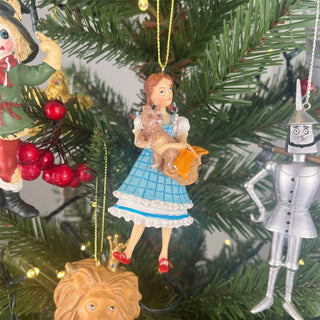 Dorothy & Toto Christmas Bauble | Wizard of Oz Christmas Tree Ornament - 10cm