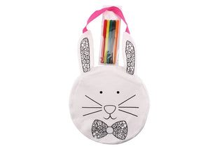 Delightful Spring Has Sprung Children Art And Crafts Activity - Paint Your Own Bunny Bag