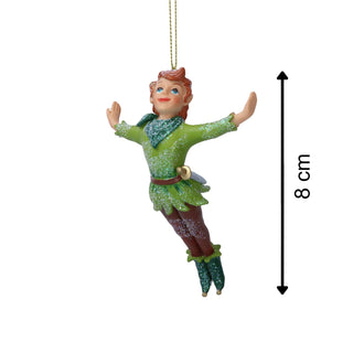 Peter Pan Christmas Tree Bauble | Neverland Christmas Tree Ornament - 11cm