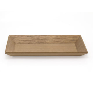 Large Contemporary Wooden Display Tray Candle Tray | Trinket Tray Jewellery Dish | Rectangle Wood Display Dish