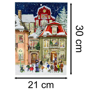 In The Christmas Avenue A4 Christmas Advent Calendar | Picture Advent Calendar