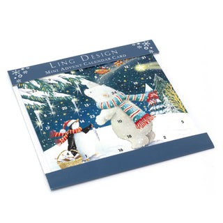 Decorating the Tree - Christmas Advent Calendar | Greetings Card & Envelope