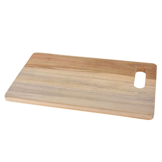 Handmade Teak Wood Kitchen Chopping Board | Wooden Cutting Board 34 x 21cm