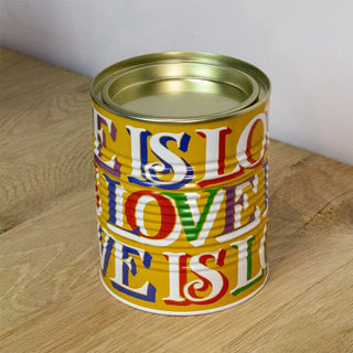 Emma Bridgewater Brighter World Ridged Tin | Kitchen Canister Storage Caddy