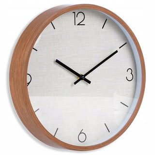 Beige Wall Clock for Classic & Modern Interiors | Round Wall Clock - 30cm