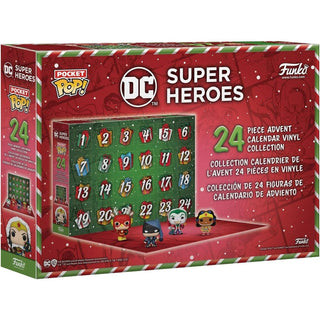 Funko Pop DC Superheroes Christmas Advent Calendar Kids Collectable Pocket Pops