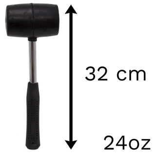 Heavy Duty 24oz Rubber Mallet Dead Blow Hammers | Camping Tools Mallet Hammer | Mallet For Windbreaker