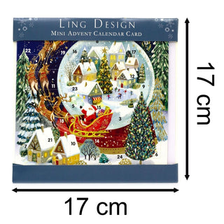 It's Christmas - Christmas Advent Calendar | Advent Greetings Card & Envelope