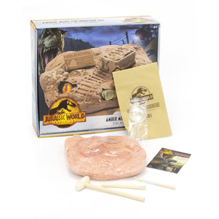 Jurassic World Dominion Amber Mine Excavation Set | Dinosaur Dig Kit Dinosaur Fossil Dig Up Kit | Palaeontology Dinosaur Fossils Dig Set - Dinosaur Gifts