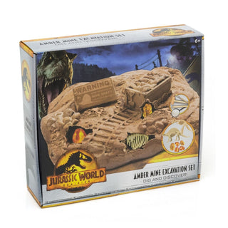 Jurassic World Dominion Amber Mine Excavation Set | Dinosaur Dig Kit Dinosaur Fossil Dig Up Kit | Palaeontology Dinosaur Fossils Dig Set - Dinosaur Gifts