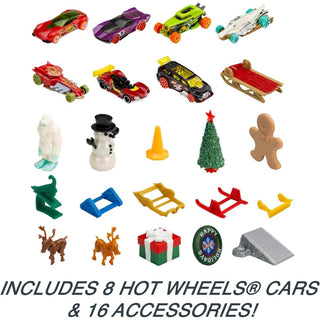 Kids Hot Wheels Christmas Advent Calendar | Children's Toy Car Advent Calendar