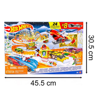 Kids Hot Wheels Christmas Advent Calendar | Children's Toy Car Advent Calendar