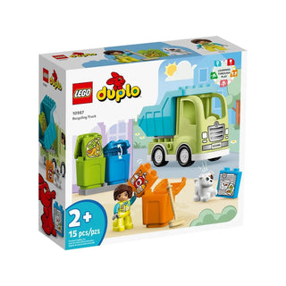 Lego 10987 Recycling Truck | Lego Duplo Town Set for Toddlers Aged 2 and Up