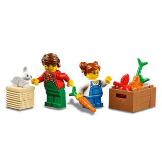 Lego 60287 Tractor | Lego City Farm Set with Farmer and Daughter Minifigures