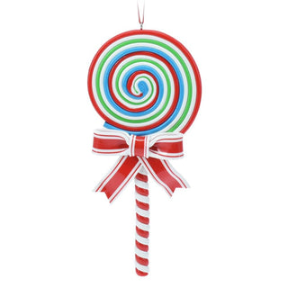 Lollipop Christmas Bauble | Candy Cane Lolly Christmas Tree Ornament - 16cm