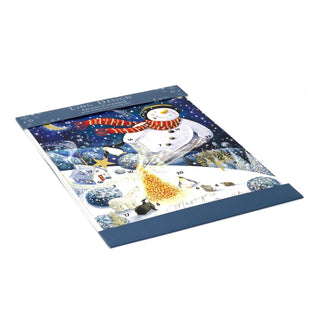 Magical Christmas Advent Calendar | Snowman Advent Calendar - 34x25cm