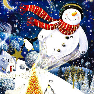 Magical Christmas Advent Calendar | Snowman Advent Calendar - 34x25cm