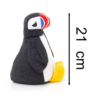 Pippa Puffin Doorstop | Novelty Fabric Puffin Shaped Door Stop 1.5kg - 21cm