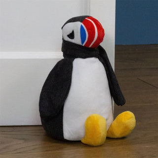 Pippa Puffin Doorstop | Novelty Fabric Puffin Shaped Door Stop 1.5kg - 21cm