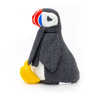 Pippa Puffin Doorstop | Novelty Fabric Puffin Shaped Door Stop 1.5kg - 21cm