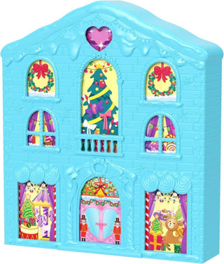 Polly Pocket Christmas Advent Calendar | Gingerbread House Playset & Doll Toy