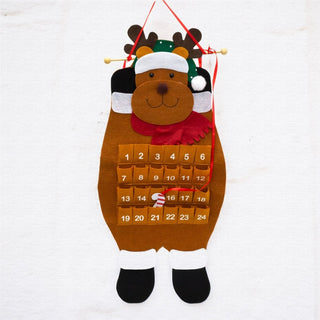 Reindeer Christmas Advent Calendar | Fill Your Own Kids Advent Calendar - 71cm