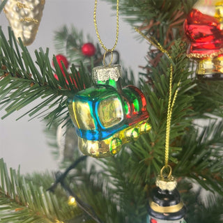 Set of 8 Nostalgia Christmas Baubles | 8 Traditional Christmas Tree Ornaments