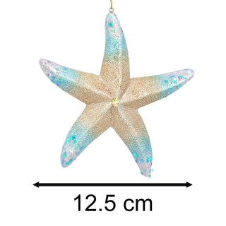 Starfish Christmas Bauble | Under the Sea Star Christmas Tree Ornament - 12.5cm