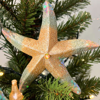 Starfish Christmas Bauble | Under the Sea Star Christmas Tree Ornament - 12.5cm