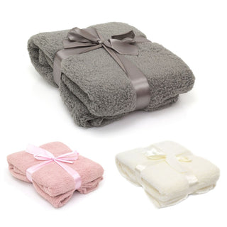 Teddy Snug Throw Blanket | Super Soft Luxury Fleece Throw Blanket | Sofa Bed Blanket Single