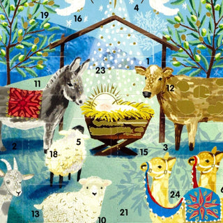 The Nativity - Christmas Advent Calendar | Advent Greetings Card & Envelope