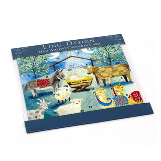 The Nativity - Christmas Advent Calendar | Advent Greetings Card & Envelope